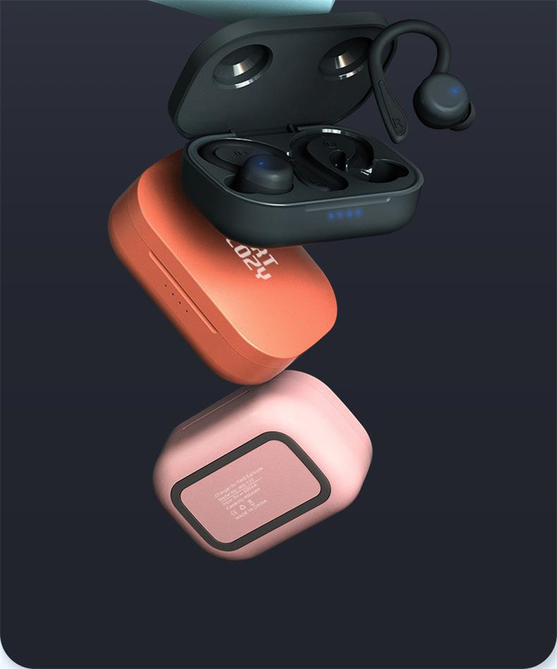2024 New MS-T40 TWS Earphone Sport Waterproof Running True Wireless Earbuds Bluetooth Earphone Earhook