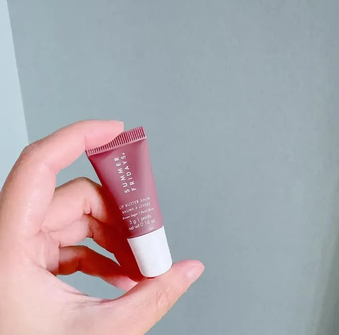 4pcs/set Mini Summer Fridays gloss 5g/pcs Makeup Gift Lipgloss Lasting Nourishment Women Daily Natural Soft Lip Butter Balm