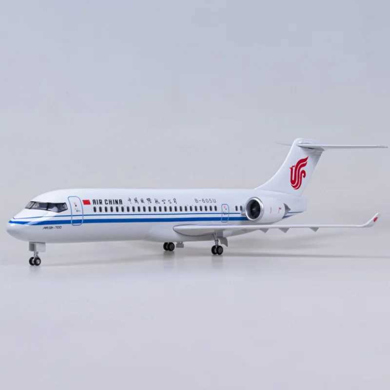 47cm 1 150 Airplane Arj21-700 Aircraft Air China Airline Landing Gears Diecast Plastic Resin Plane Model Collection Display ToysXJ241010