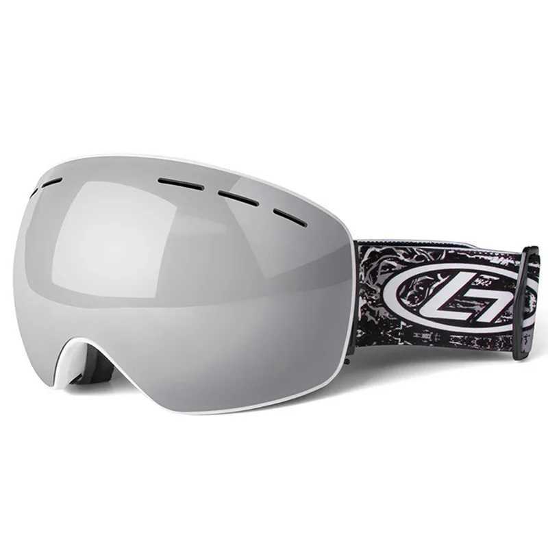 Ski goggles double-layer UV400 anti fog large ski goggles mens and womens ski board goggles for skiing CL241010
