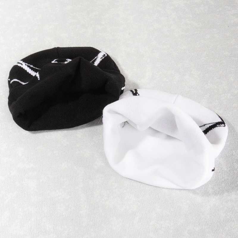 Beanie/Skull Caps Knitting Cap Beanie Bonnet Y2k Beanies Fashion Print Men Womens Warm Winter Hats Wool Cold Unisexcessories H241010 4V30