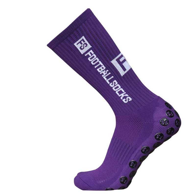6 pairs/batch 2024 new FS anti slip Tapedesign football socks mens mid calf non slip football sports cycling sports socks womensW241010