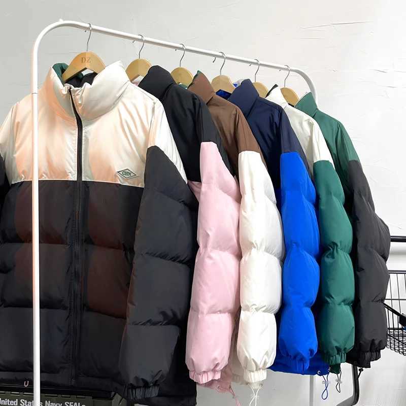 Men's Down Parkas Winter Mens and Womens Couple Clothes Windproof Warm Parkas Classic Thicken Bubble Jacket Fashion Casual Puffer Jacket for Men 