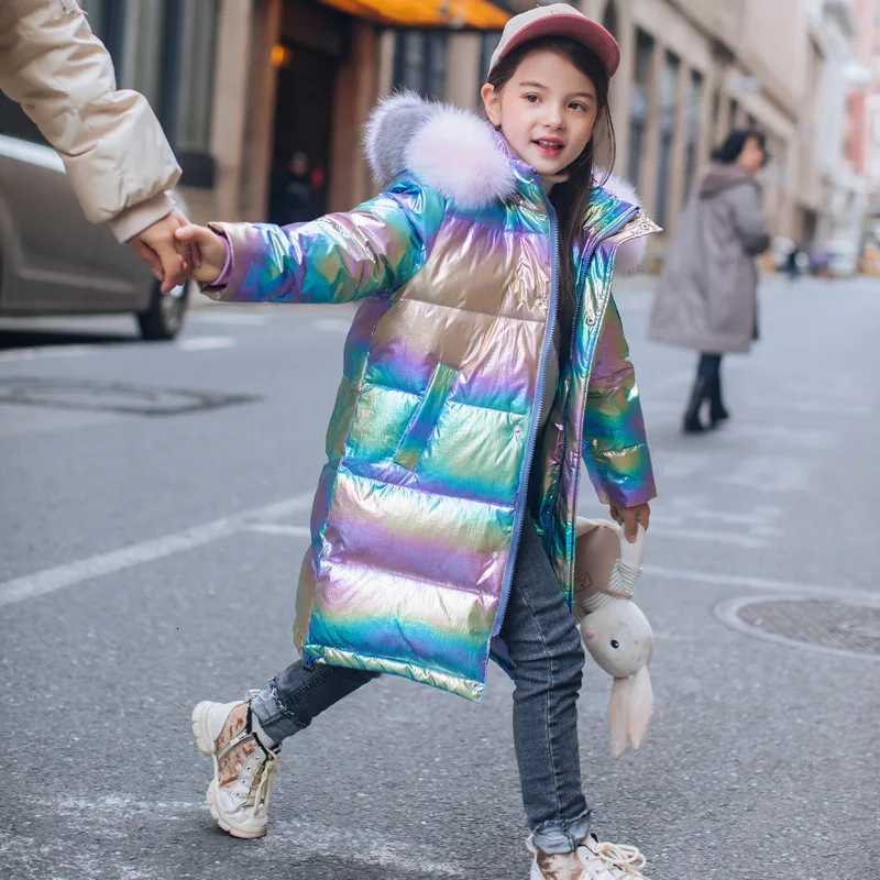 Down Coat 2024 NEW Down Jacket for Girl Warm Child parka waterproof Coat Thicken Outerwear Winter clothes Teenage 5-16 years snowsuit H241010