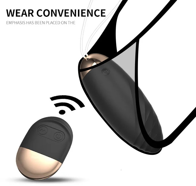 Bouncing egg wireless waterproof vibrator remote control female vibrating body massager sex toy 241009