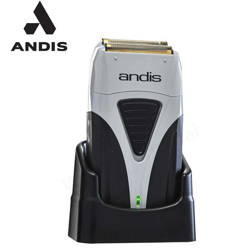 100% original ANDIS Profoil Lithium Plus 17200 Barber Hair Cleaning Electric Shaver W24101011
