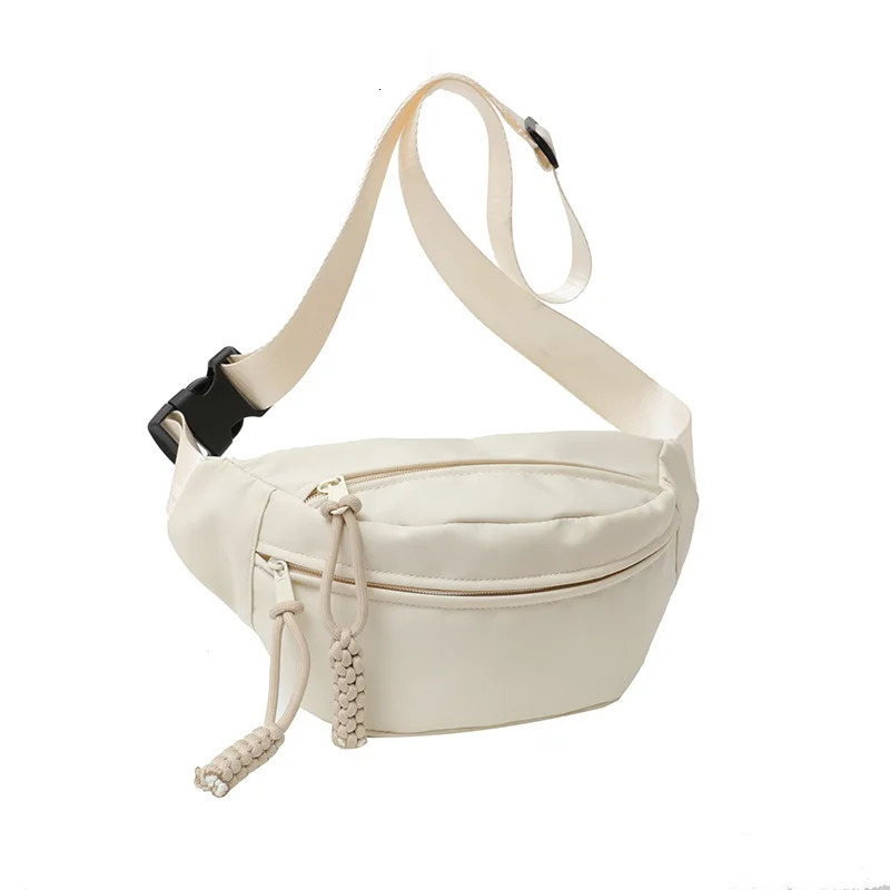 Pink Orange Yellow Red Cross Body Bag Womens Street Fashion Sports Chest Bag Korean Fanny Bag 241008