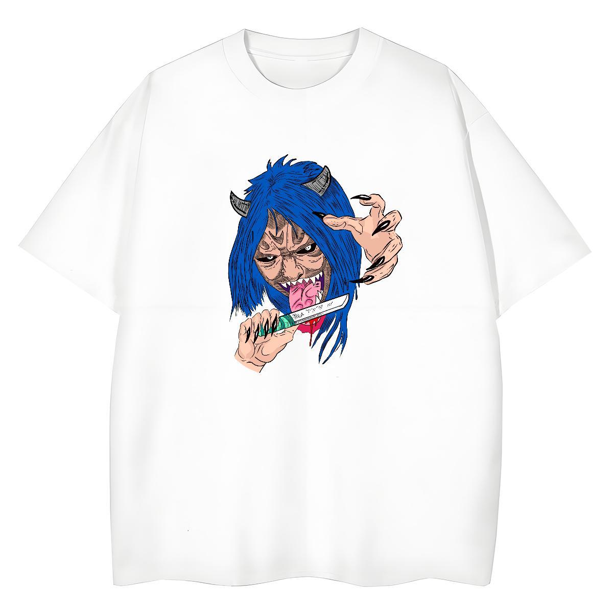 Casual New T Shirt For Woman 230g Pure Cotton Short sleeve Soft Sport portrait Unisex Tshirts Designer Oversized L-4XL Tees Shirts