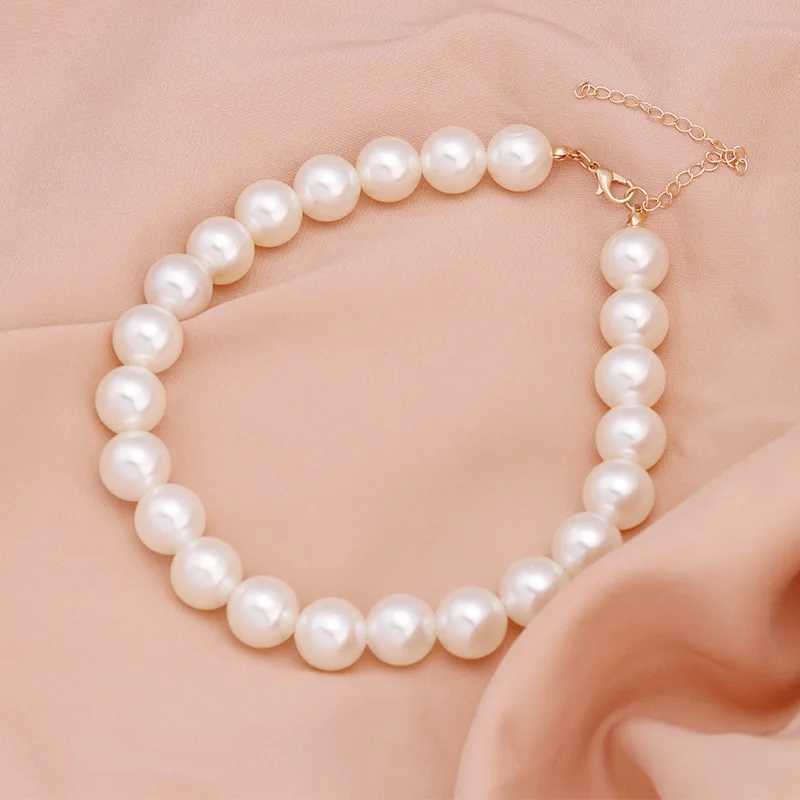 Vintage Style Simple Imitation Freshwater Pearl Chain Necklaces For Women Wedding Love Gift Necklace Fashion Glamour JewelryX241009