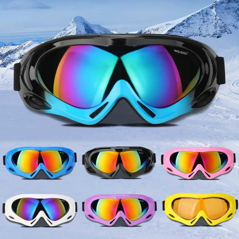 Ski goggles single-layer adult and childrens mountain goggles windproof and dustproof outdoor skiing equipment manufacturer CL241010