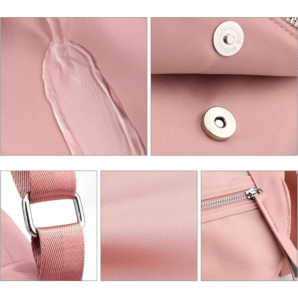 Bags Nylon Crossbody for Women Waterproof Messenger Purses Travel Shoulder Handbags Large Pocketboo