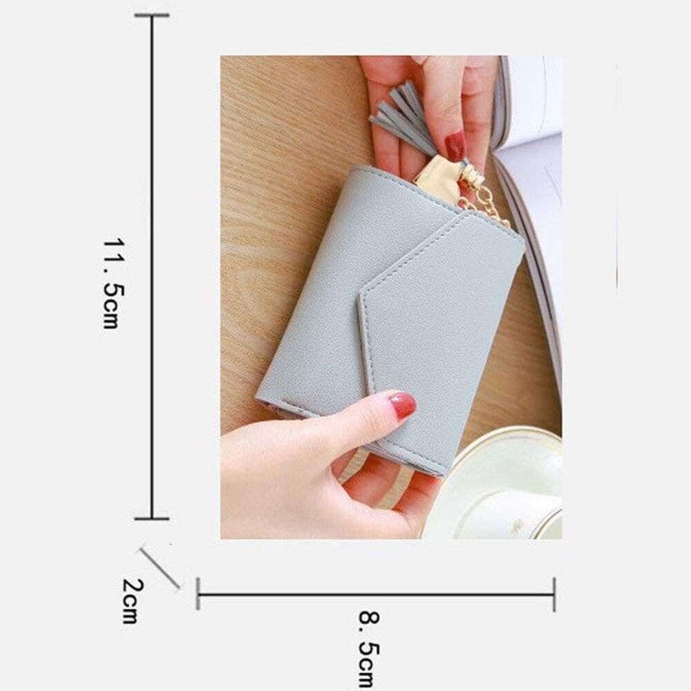 Small Wallets for Women Mini Credit Case ID Window Card Holder Coin Purse