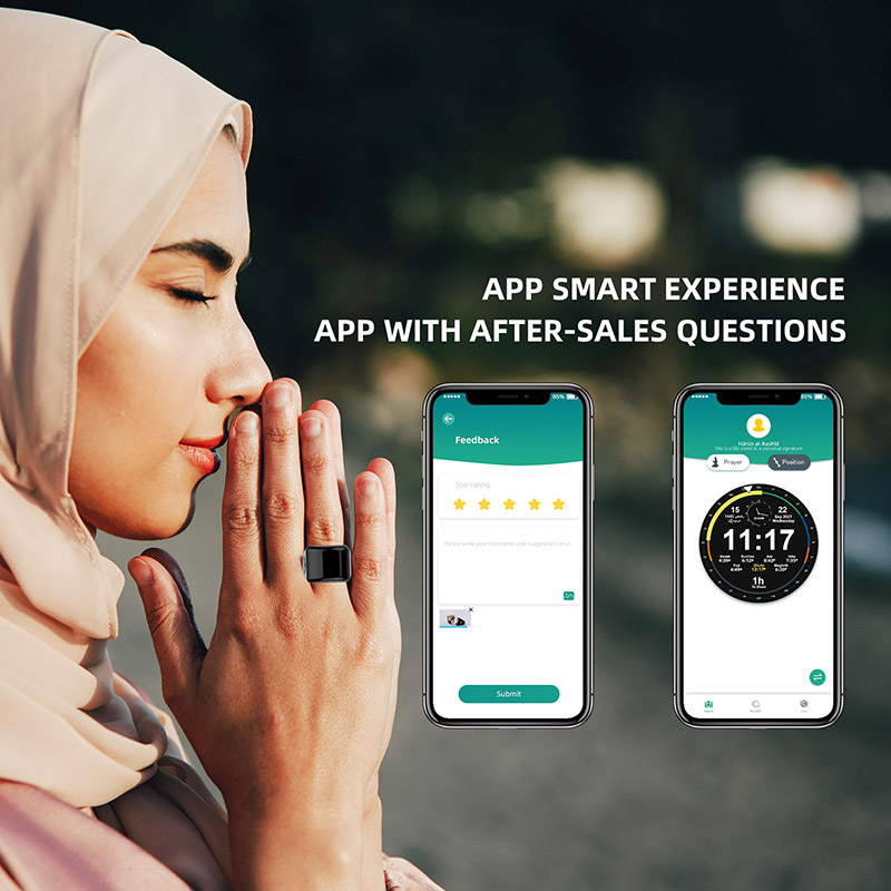 Counting equantu Smart Tasbeeh Finger Ring free shipping