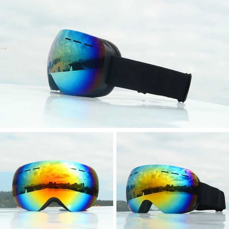 New mens double-layer anti fog large ski mask UV400 goggles winter ski goggles CL241017