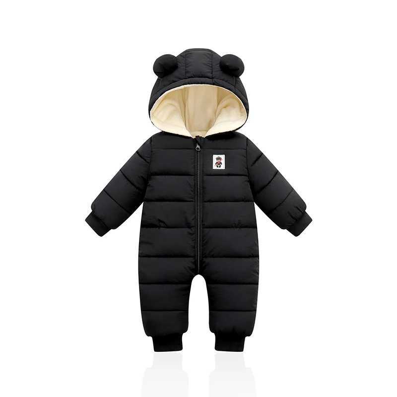 Down Coat Fashion Winter Baby Girl Clothes Hoodies Overalls Newborn Jumpsuit Baby s Snowsuit Snow Wear Boys Coats Children Clothing 2Y H241010