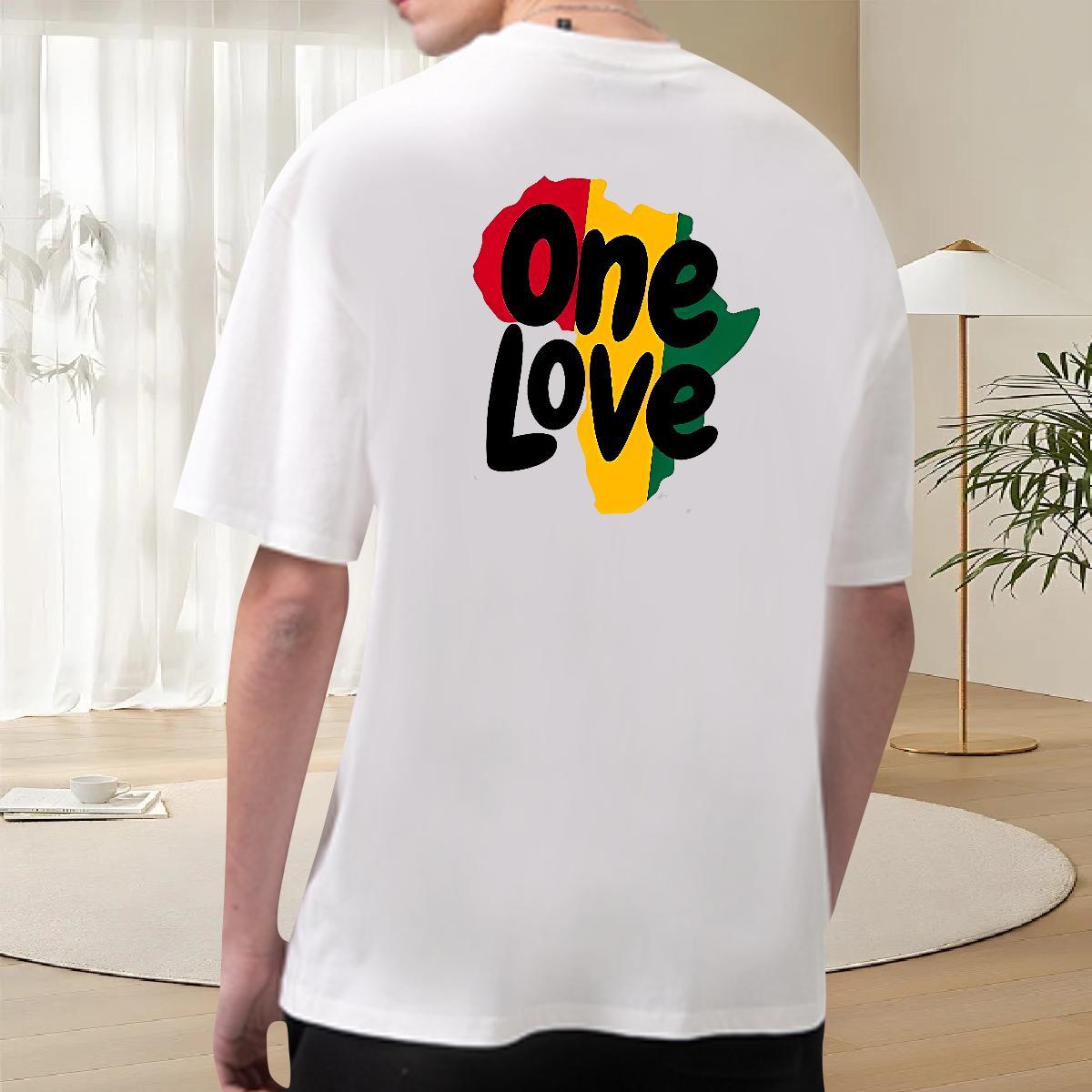 Brand T Shirt For Man 230g Cotton letter Sports Casual DIY Printed O Neck Short Sleeves Couples T Shirts Wholesale Tops Shirt