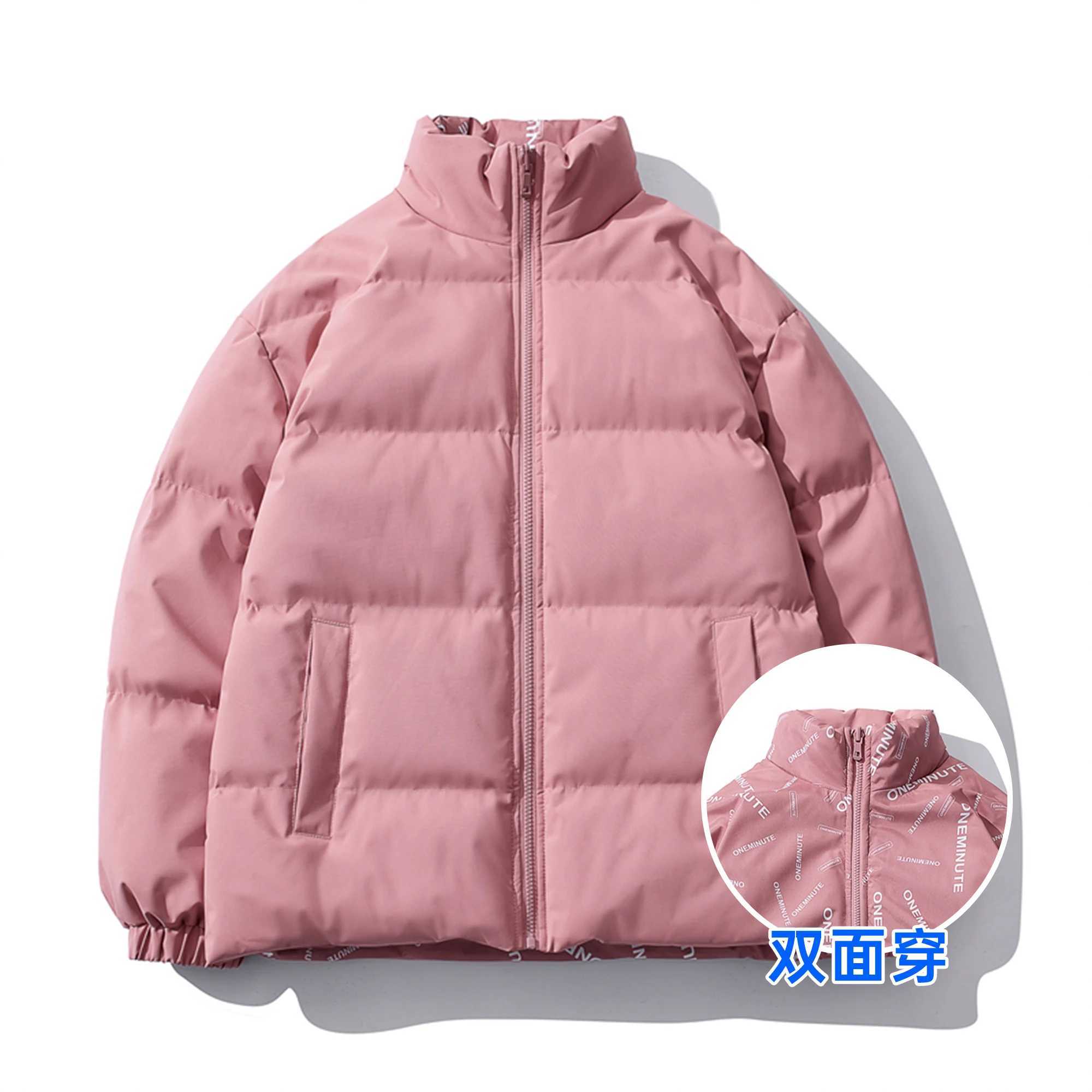 Men's Down Parkas Double Wear Coat for Men for the Winter Fashion Warm Tones Warm Puffer Jacket Strtwear Trend Bubble Jacket for Men and Women Y2