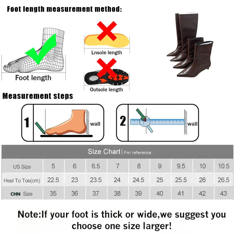 Brown Shoes Womens Skating Boots Knee Boots Womens High Boots Fashion Pointed Toe Womens Ankle Western Boots Low Boots 241007
