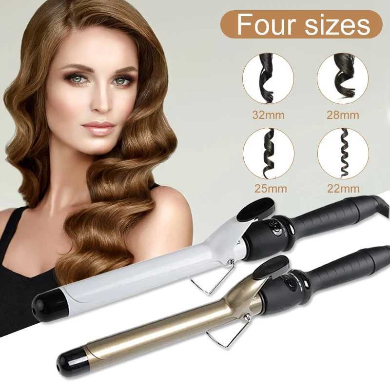 professional hair curler electric curling iron More size 25 28 32mm Hair Care Styling Tools Ceramic Wave Magic StyleXJ241010