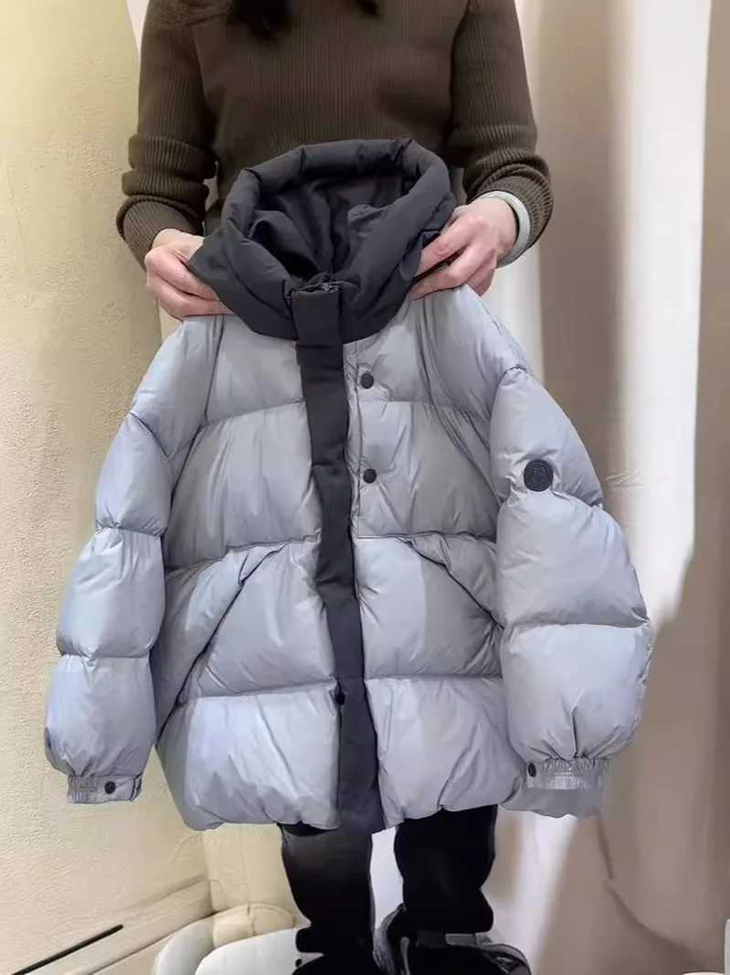 Down Coat 2024 New Boys Winter Jacket Thick Coat Youth Cotton Jacket Fashion Sports Jacket TR212 H241010