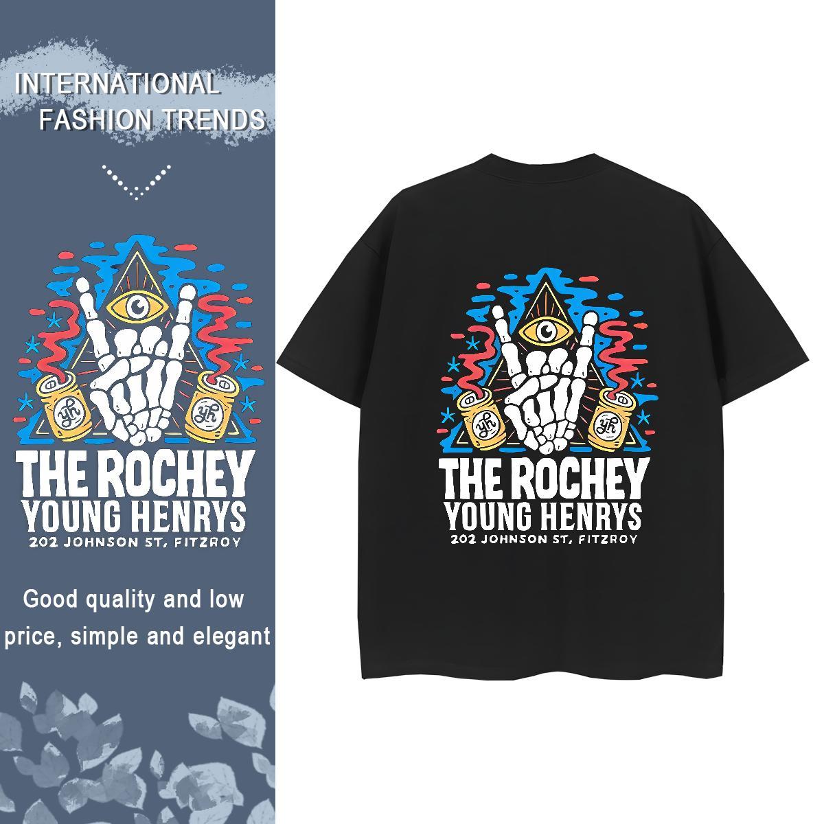 2024 Designer T Shirts Women 100% Cotton 230g Crew Neck Street Wear halloween Women Tshirts Female Black Oversized Clothings