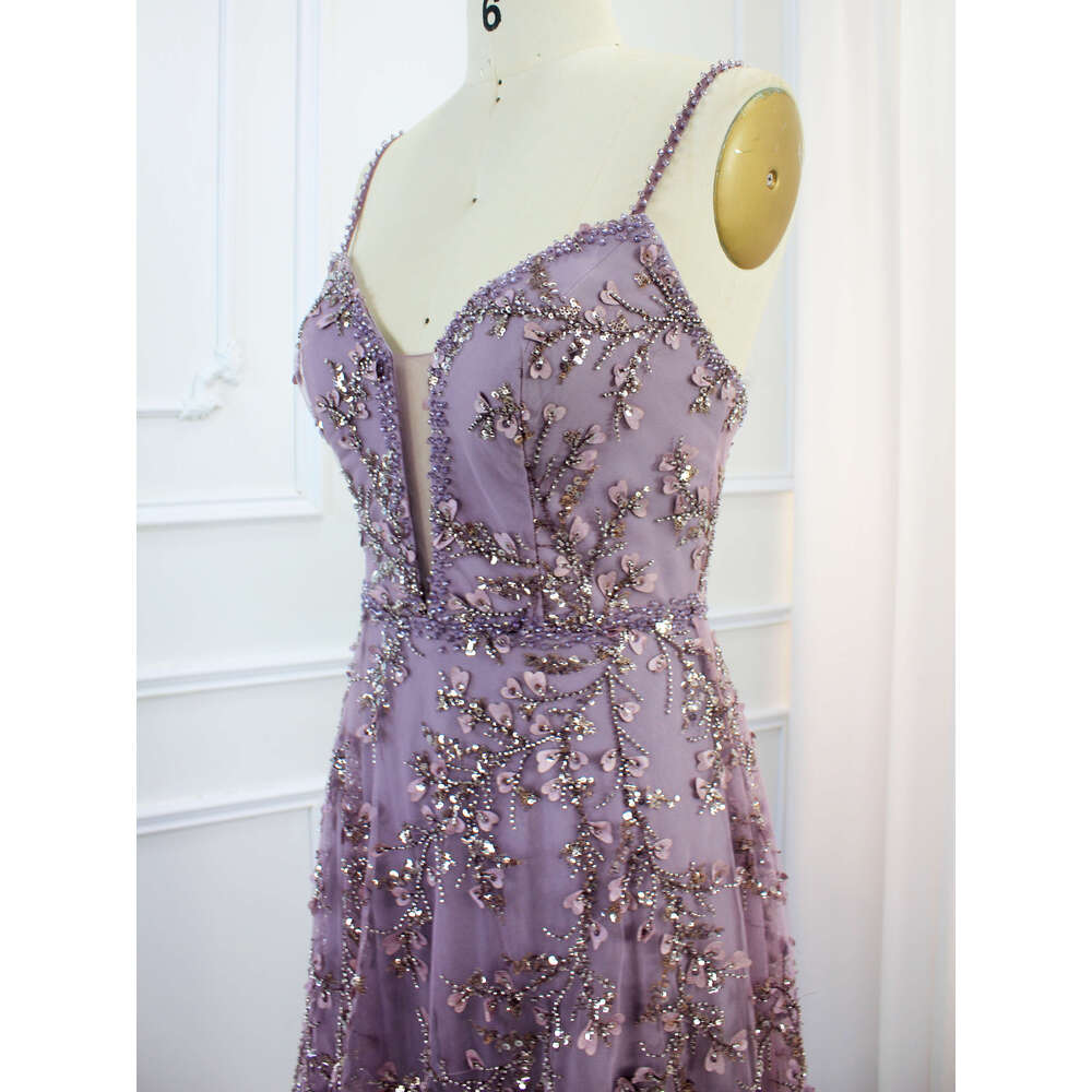Hot Sale Lilac Sweetheart A e Bridesmaid Dress Beaded Sleeveless Formal Gowns 2024 For Women Party Prom Dress