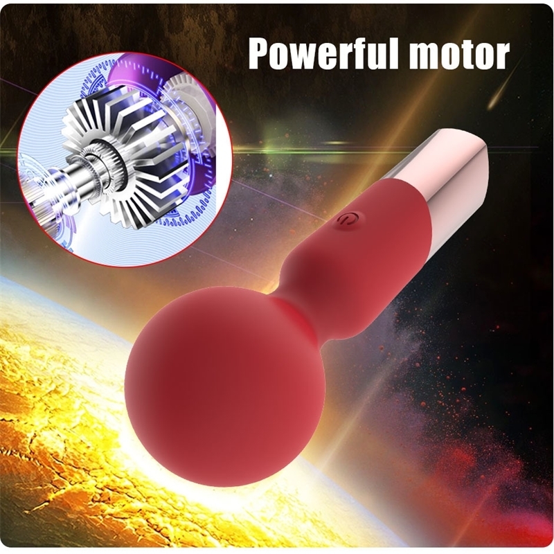 Mini AV Stick Vibrators for Women Powerful Click Vibrator Massager Female Sex Toys G Spot Clitoris Stimulator Adult Sex Products 240914