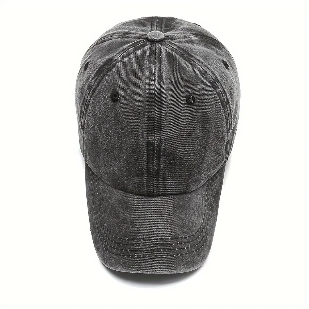 Men Women Unisex Baseball Cap Adjustable Solid Color Casual Hat Stretchy Fabric for Sports Secure Drawstring Closure Dad Hat 241009