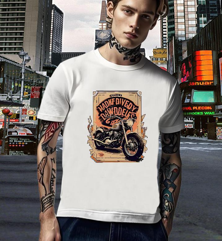 Popular Mens T Shirts 100% Cotton 230g Motorcycle Hip Hop Street Skull Round Neck Short Sleeve Tshirt for Man Woman Brand Tops Shirt