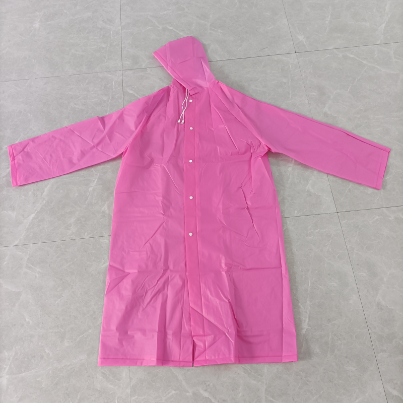 Adult lightweight raincoat easy to store and carry with you worry free travel on rainy days