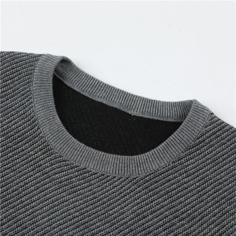 Fashion Men Sweater Pullover Casual Autumn Slim Jersey Male Winter Knitwear Jumper Tops Man Sweatshirt Plus Size 4XL 240930