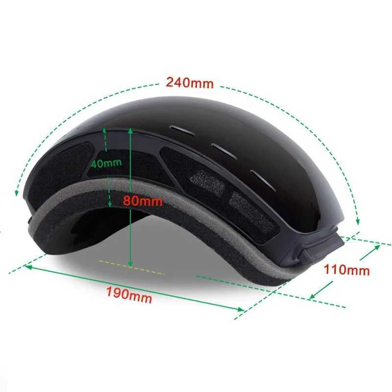 Mountain skiing goggles anti fog goggles mens ski goggles outdoor sports skiing goggles large face mask snow protection tools CL241010