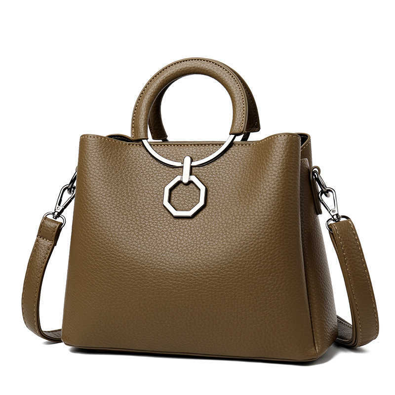 CMM Womens New Atmosphere Middle Aged Womens Moms Bag Versatile Multi Layered Crossbody Large Capacity Handbag