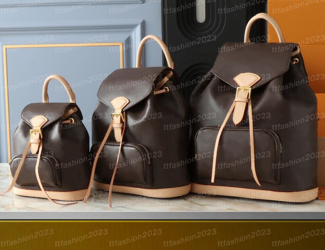 designer backpack Fashion Bags backpacks for women men stitching Genuine Leather Backpack luxury handbags Large capacity Travel bag Sport Outdoor Packs Bag