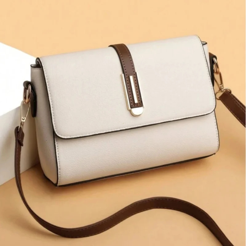 Fashion cross body bag PU leather messenger bag Versatile Sling shoulder bag womens small handbag Sac A Main Femme Bolsas 241008