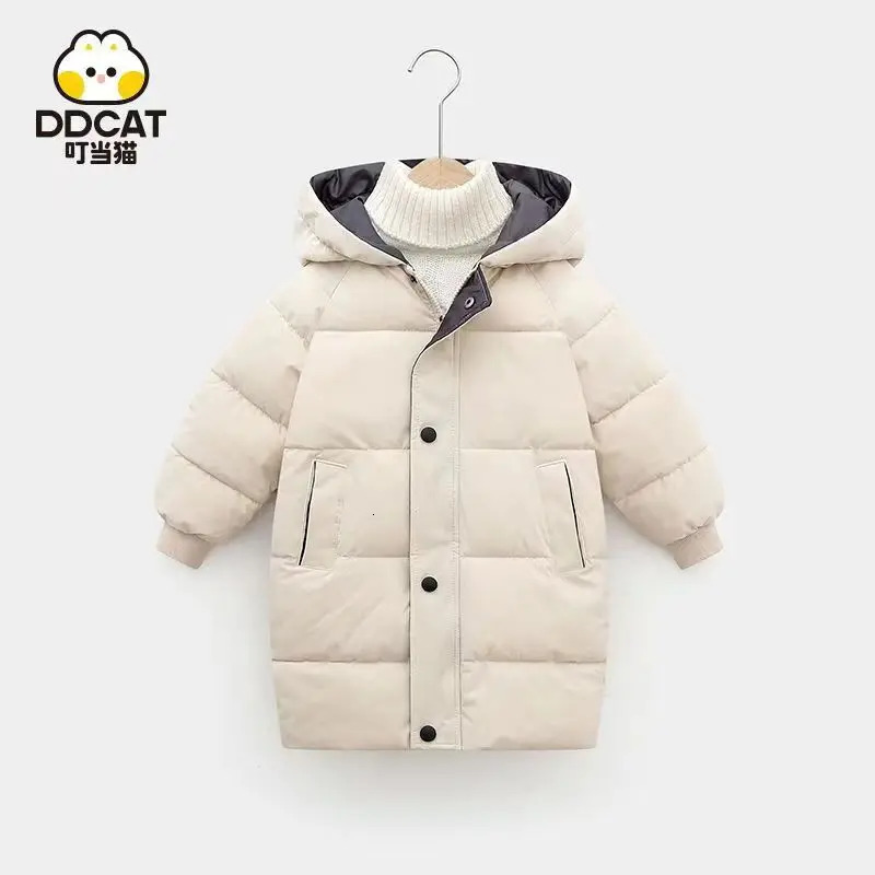 Childrens cotton mens clothing baby winter warm thick coat Korean childrens winter cotton lined jacket 240927