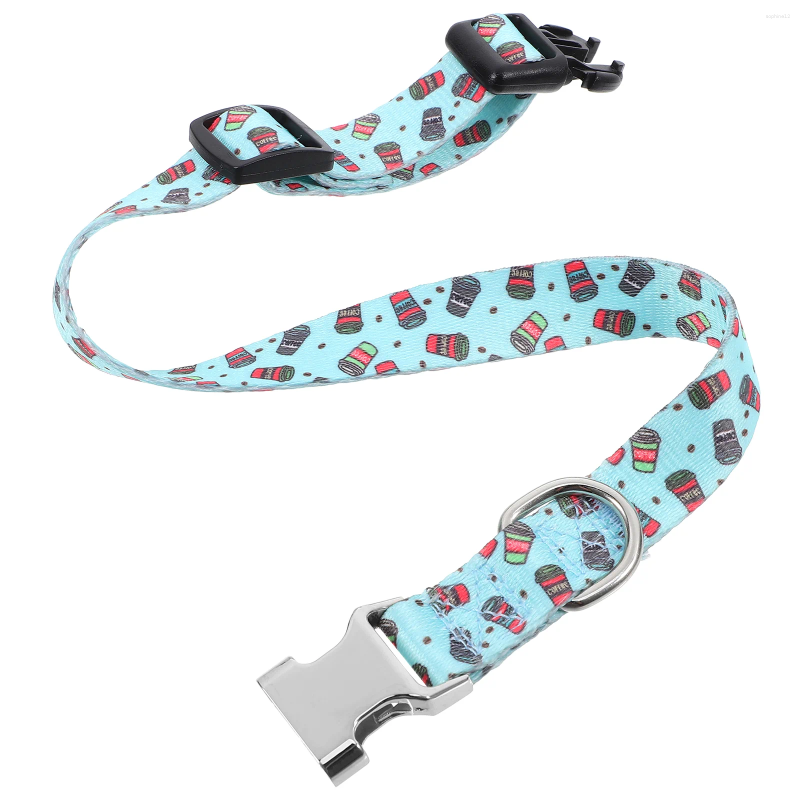 Dog Collars Pet Collar Supple For Dogs Soft Cat Puppy Printed Decorative Large Portable