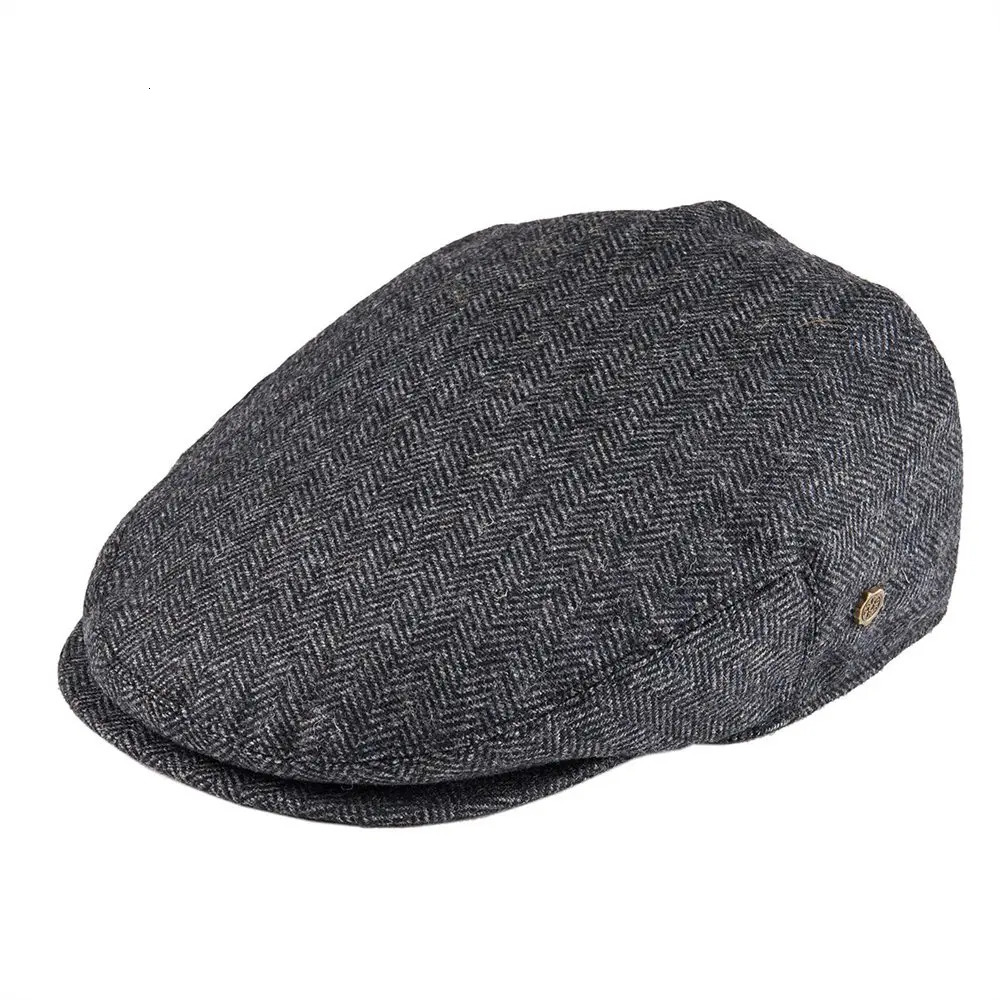 VOBOOM wool tweed herringbone Irish hat mens and womens beret driving s boys golf ivy flat green black yellow 200 241009