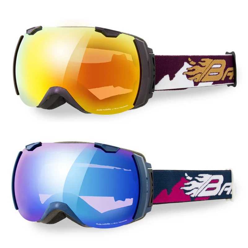 Sports womens ski goggles winter mens motorcycle mask mountain womens snowboard goggles anti fog dual lens mens ski goggles CL241010