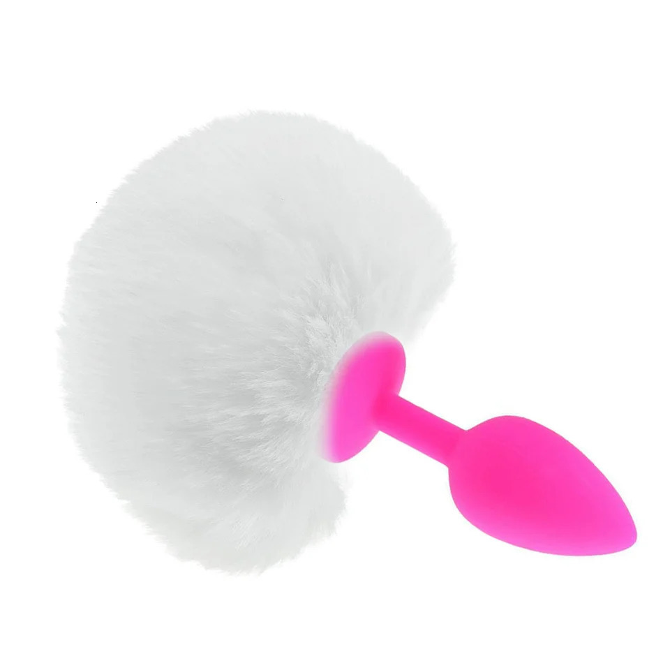 Silicone Anal Plug Rabbit Tail Butt Plug Cosplay Games Flirt for Gift BDSM Erotic Anus Toys Sex Toys for Female Male Couples Gay 241010