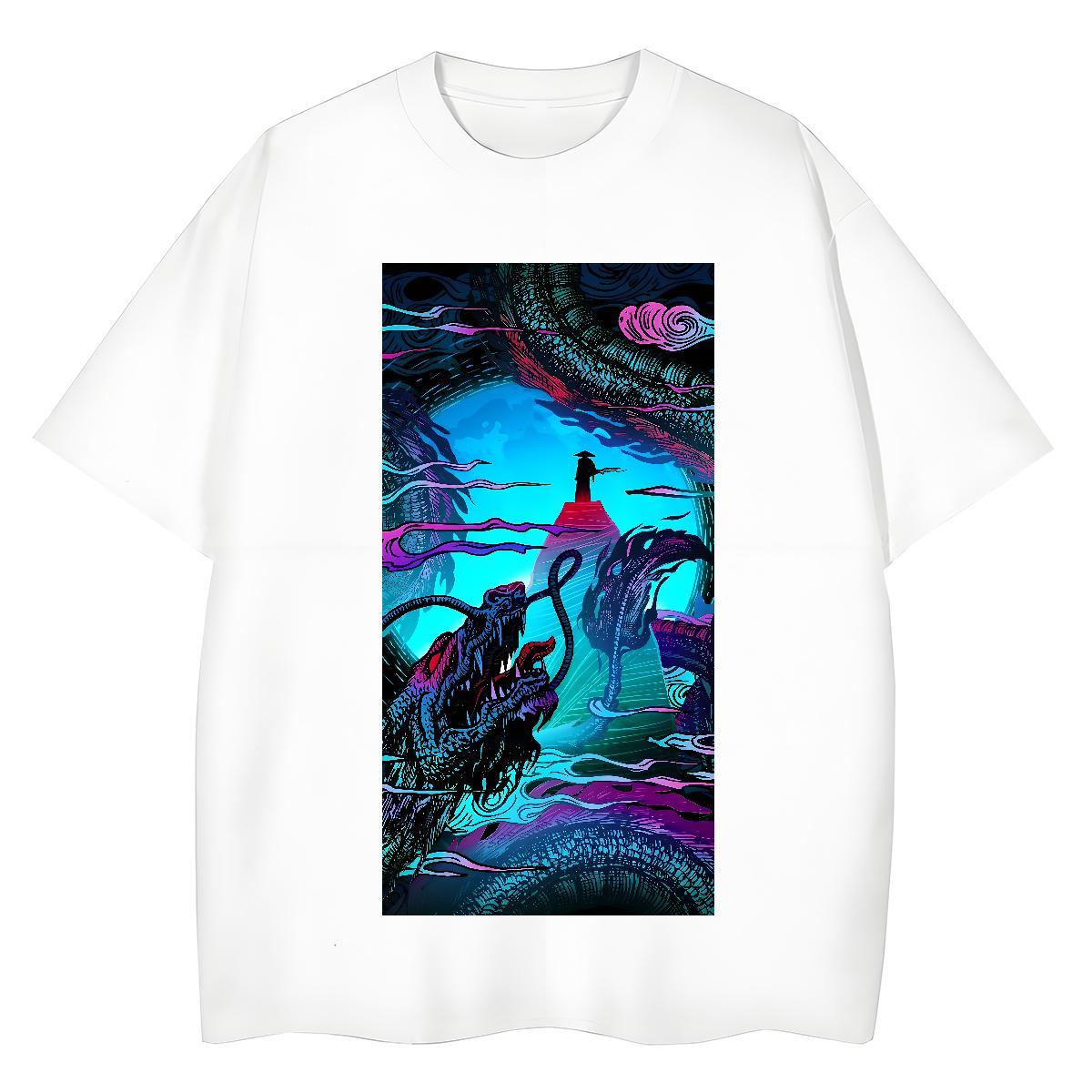 Designer T-Shirts for Women 230g Pure Cotton Short Sleeve O-Neck Casual person Womens Tshirts High quality Anime Top Shirts