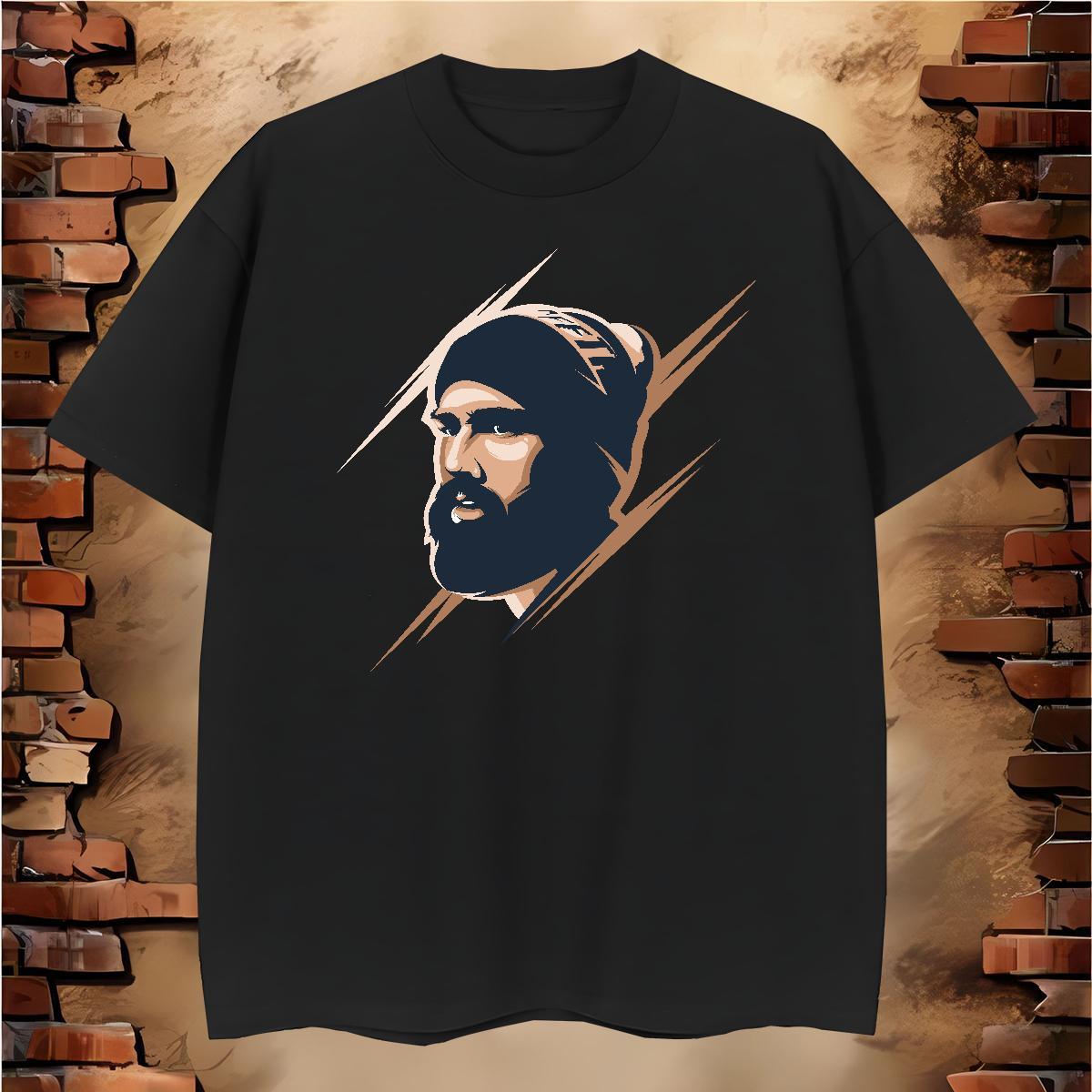 Wholesale T-Shirts for Men 230g 100% Cotton portrait Daily Outfit Custom Anime Short Sleeve Soft Tshirts New Designer Clothes