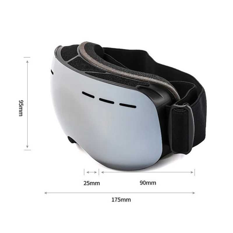 Ski goggles windproof bicycle goggles winter anti fog ski goggles womens ski mask goggles CL241010