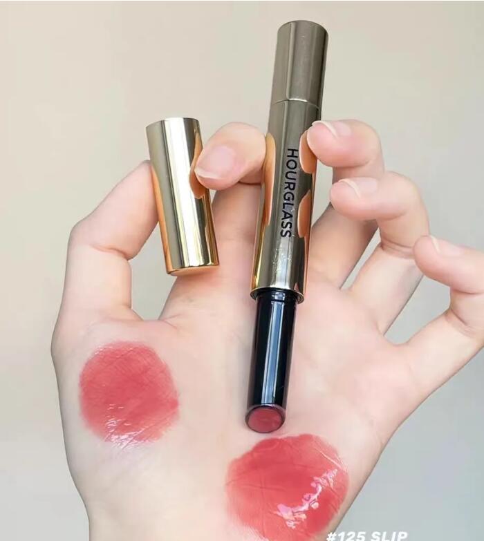 Volumizing HOURGLASS Gly Phantom Balm 1.7G Lip Gl Stick 100 Rise 105 Trace 125 Slip 135 Haze 120 DESIRE 180 Rouse Liquid Lipstick Lipstick Makeup Lipg