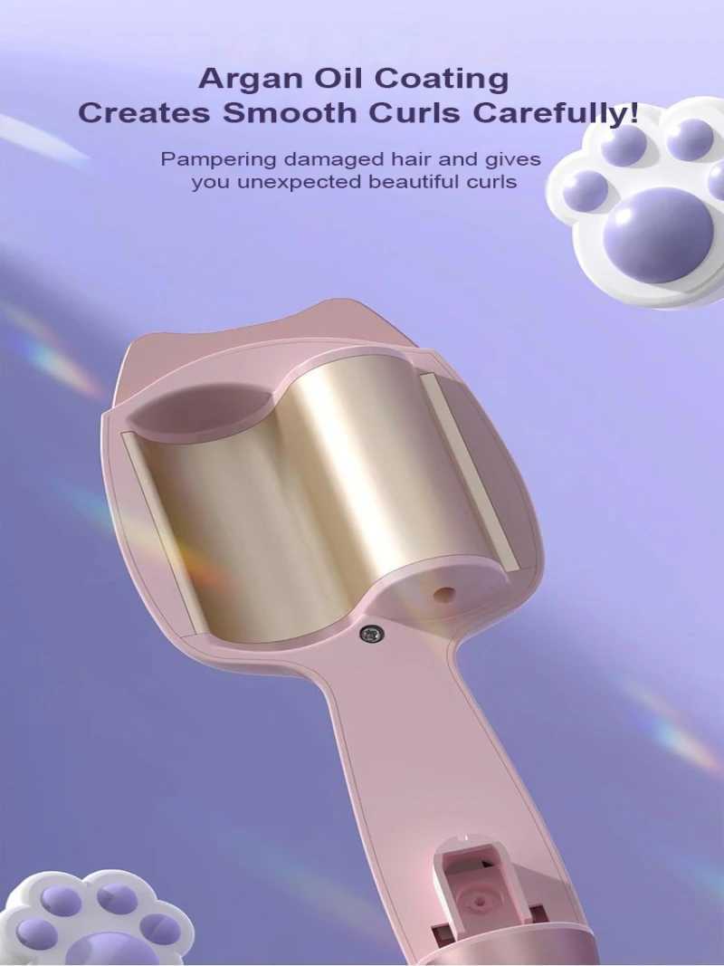 Cat Claw Egg Roll Stick Ionized Water Wave Wool Curling Iron Perfect for Home Personal CareXJ241010