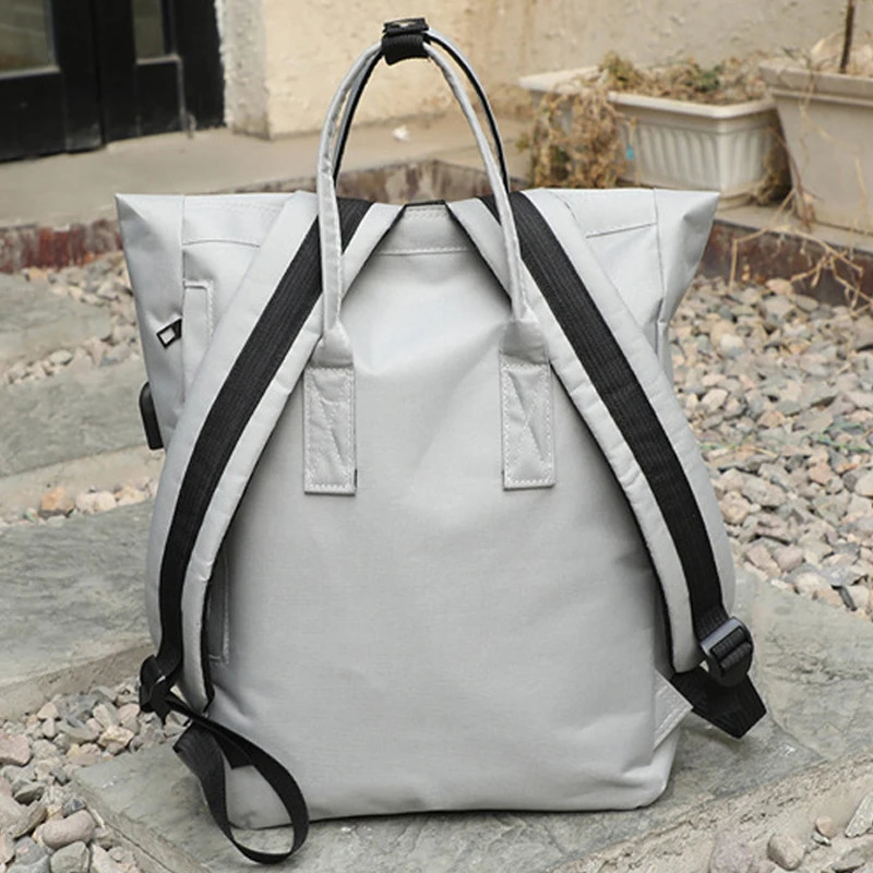 Womens backpack with USB interface large capacity Oxford womens laptop 241008