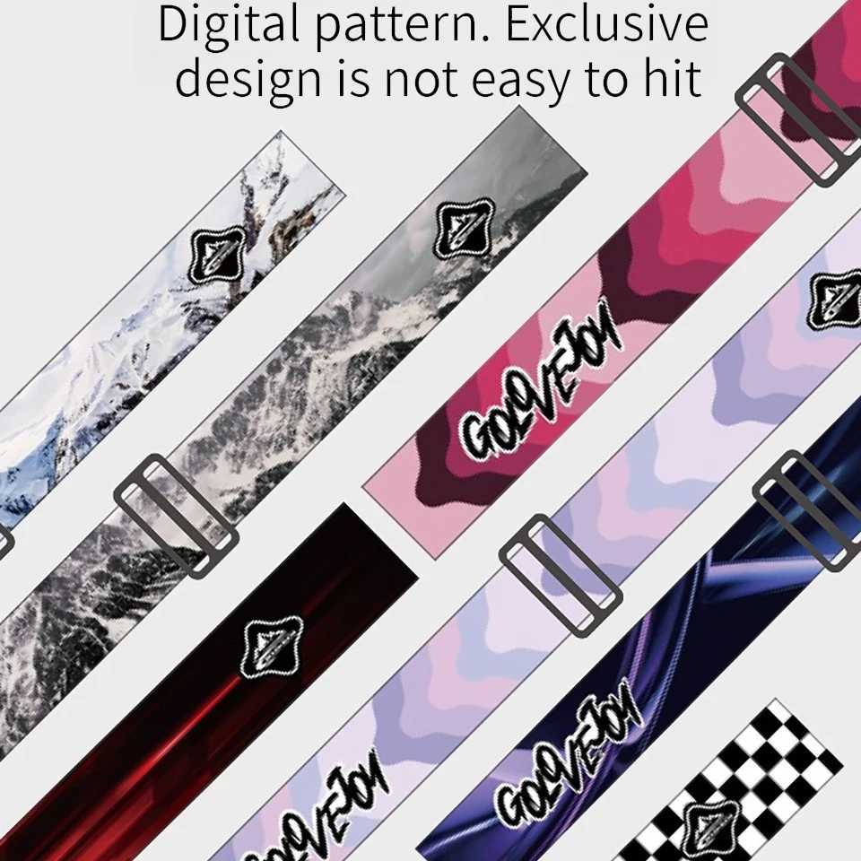 Ski goggles double-layer anti fog snow goggles mens outdoor sports snow car magnetic attraction goggles CL241010