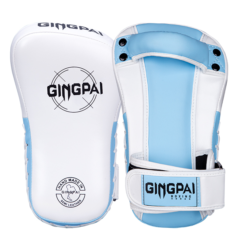 1 pair Boxing Pu Kick Pad Muay Thai Sanda Foot Target High Elastic Training Block Free Fighting Mma Taekwondo Sanda Hand Target