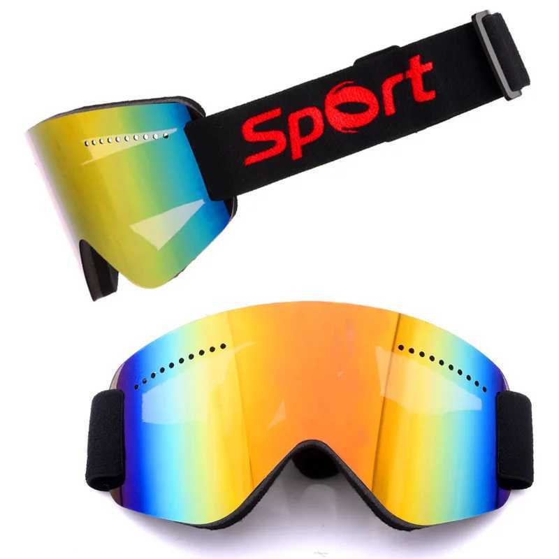 Ski goggles double-layer UV400 anti fog large ski mask polarized lens CS glasses skiing mens motorcycle ski board goggles CL241010