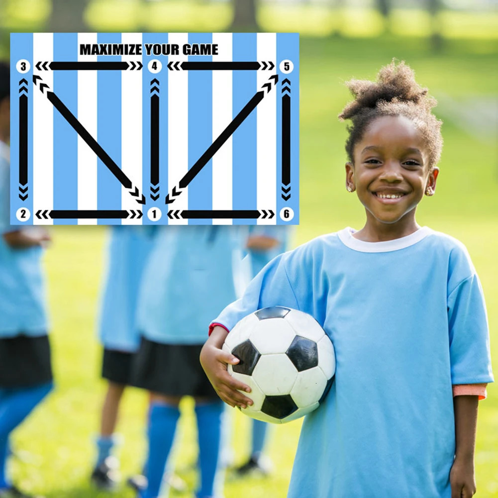 90 60CM Anti slip Foldable Dribble Training Mat for Children and Adults Football Indoor Equipment 241008